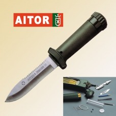 Cuchillo AITOR JUNGLE KING III Supervivencia Acero Mova