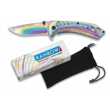 Navaja Rainbow Con Funda. Hoja 7.3 Cm