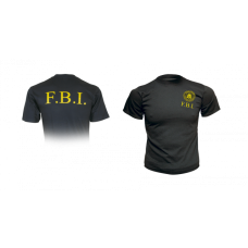 Camiseta M/c F.b.i.color:negra.talla L
