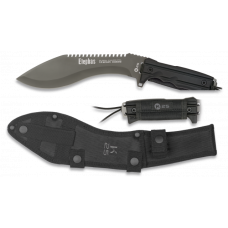 Machete K25 Elephas. Color Negro.h:22.7