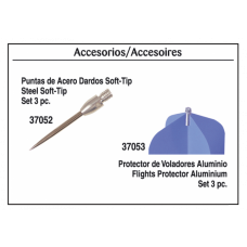 Puntas Acero Para Dardos Soft-tip. 3 Pz