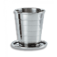 Vaso Telescopico.inox. Con Funda. 5.5 Cm