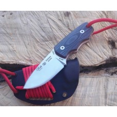 Cuchillo MIGUEL NIETO CHAMAN MICRA Acero AN-58 Hoja 6 CM Micarta Funda Kydex