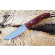 Cuchillo MUELA HUSKY-10R Hoja 10 cm Acero Mova Mango Stamina Roja