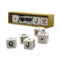 Dados Poker FOURNIER Caja Resina, Juegos de Mesa