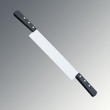 Cuchillo Profesional Cortar Queso Puño Doble Hoja 26 Cm, Acero Inox.